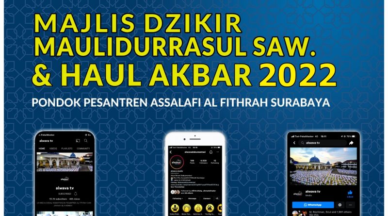 Haul Akbar Al Fithrah Surabaya di Tahun Ketiga Masa Pandemi
